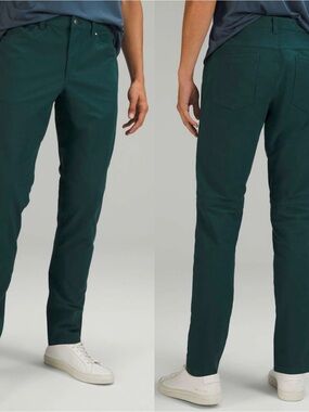Lululemon ABC Slim-Fit Pant Sz 36/32" *Utilitech In
Green Jasper